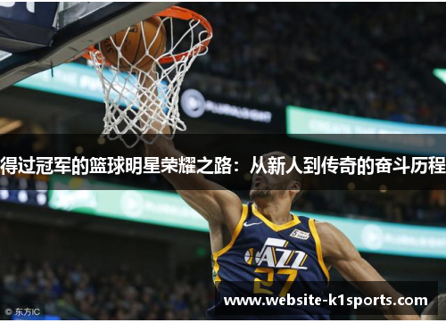 得过冠军的篮球明星荣耀之路：从新人到传奇的奋斗历程
